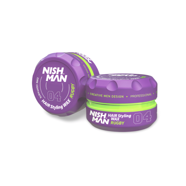 Nishman Hair Styling Wax 150ml Nr. 04 Rugby