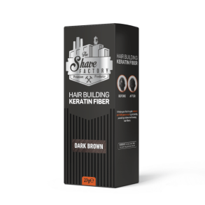 The Shave Factory H�ropbyggende Keratinfiber M�rkebrun � 27 g