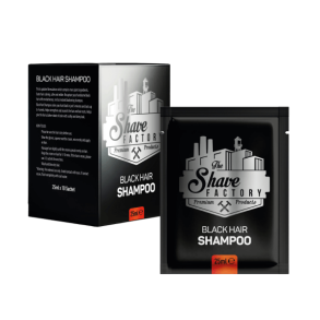 The Shave Factory Shampoo til sort h�r � 10 � 25 ml