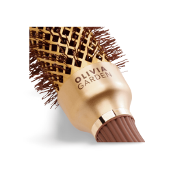 Olivia Garden Expert Blowout SpeedWavy Bristles Guld &amp; Brun 35