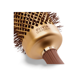 Olivia Garden Expert Blowout SpeedWavy Bristles Guld &amp; Brun 55