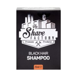 The Shave Factory Shampoo til sort h�r � 10 � 25 ml