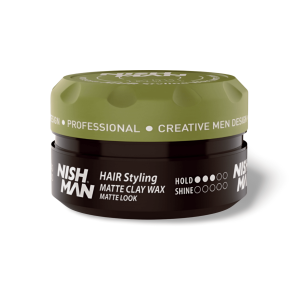 Nishman Matte Clay Wax� � Hair Styling Wax�M11 � 150 ml