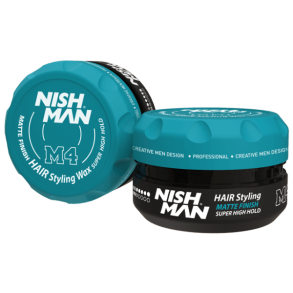 Nishman Hair Styling Ultra Strong Matte Wax M4 � 100 ml