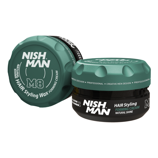 Nishman Hair Styling Forming Cream Matte Wax M8 � 100 ml