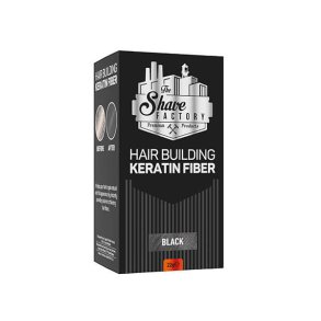 The Shave Factory H�ropbyggende Keratinfiber Sort � 21 g