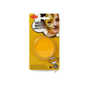 Ansigtsmaling gul  Goodmark Grease Makeup   